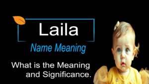 Laila Name Meaning