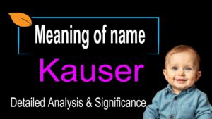 Kauser name meaning