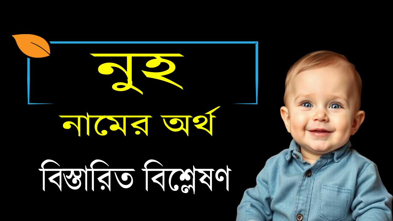 নুহ নামের অর্থ কি