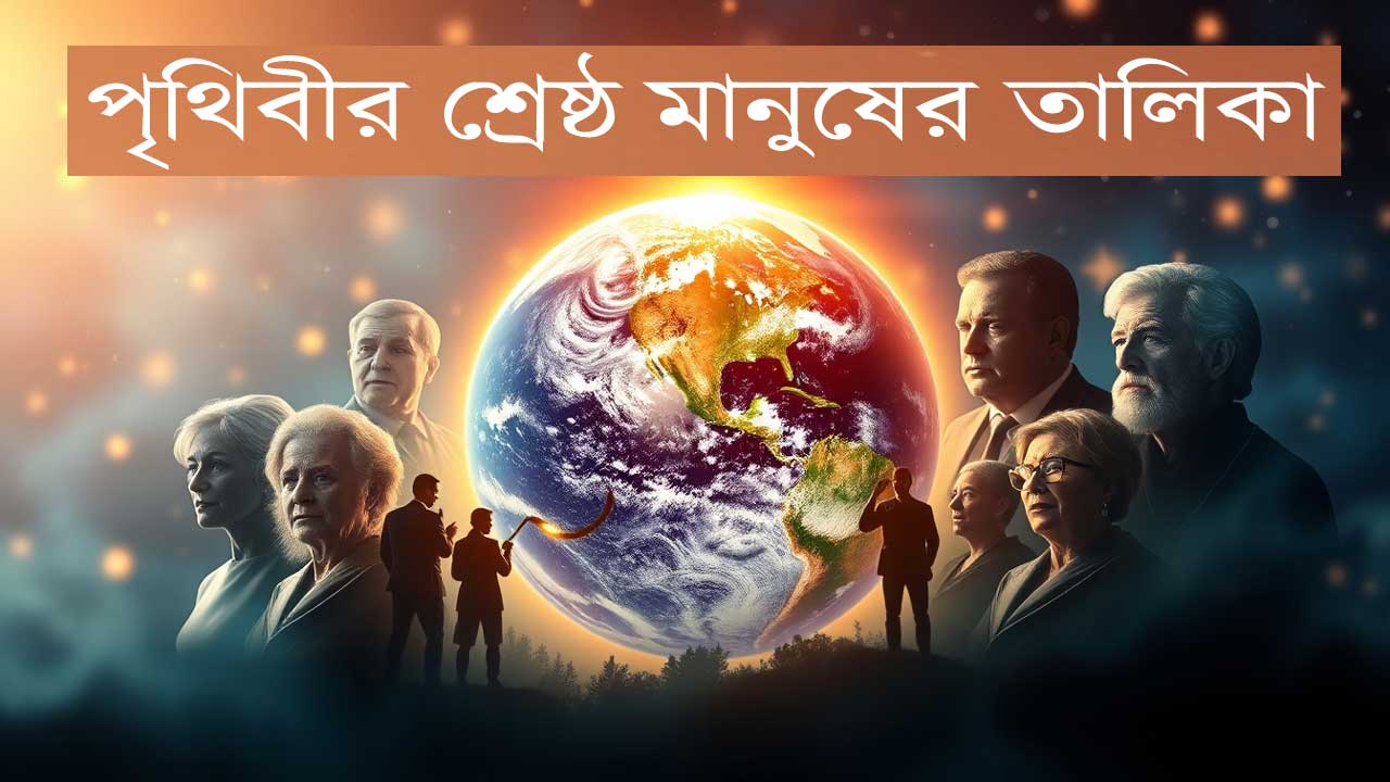 পৃথিবীর শ্রেষ্ঠ মানুষের তালিকা