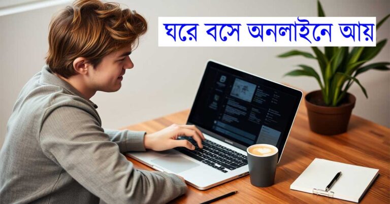 কীভাবে ঘরে বসে অনলাইনে আয় করবেন