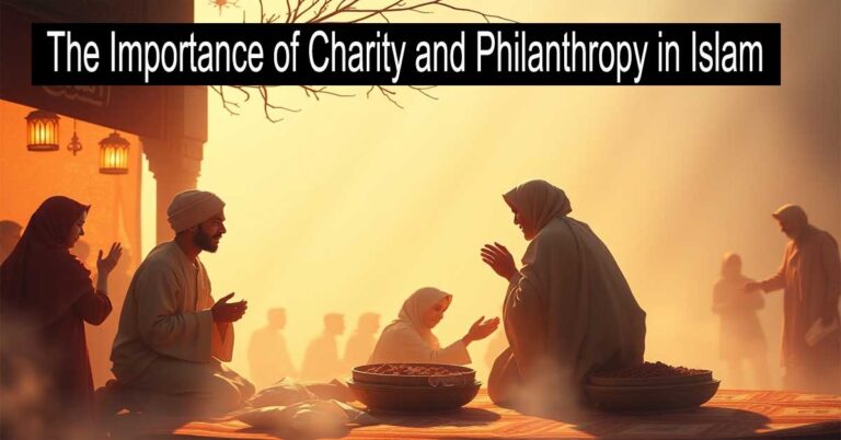 The Importance of Charity and Philanthropy in Islam