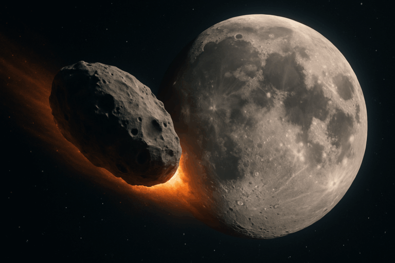 Lunar Threat Looms: Asteroid 2024 YR4’s Close Call with the Moon Sparks Scientific Alarm