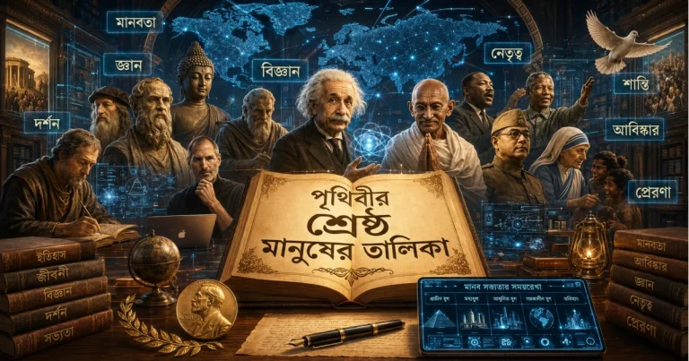 পৃথিবীর শ্রেষ্ঠ মানুষের তালিকা