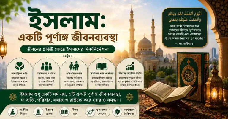 ইসলাম: একটি পূর্ণাঙ্গ জীবনব্যবস্থা