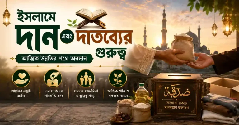 ইসলামে দান এবং দাতব্যের গুরুত্ব: আত্মিক উন্নতির পথে অবদান