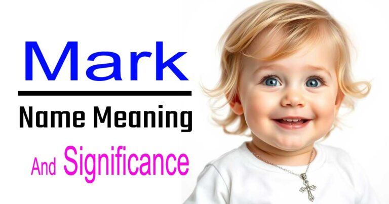 Mark name meaning