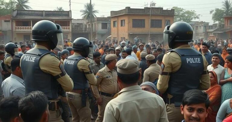 Violence Over Wakf Law in Murshidabad