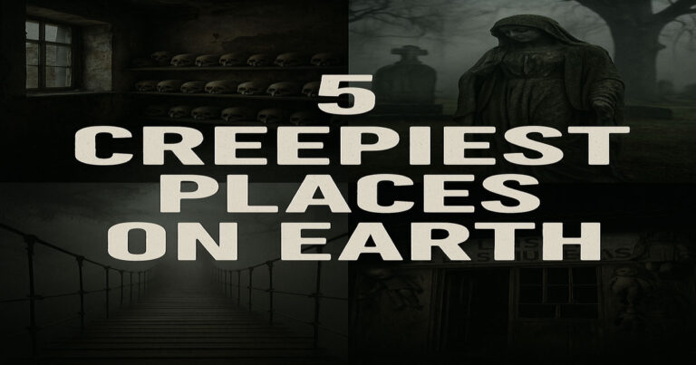 Top 5 Creepiest Places On The Earth