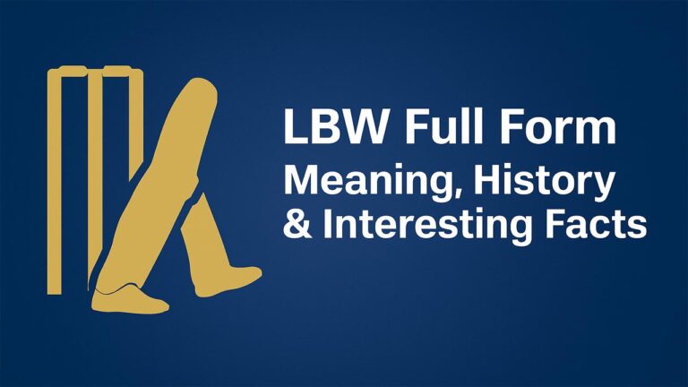 LBW Full Form