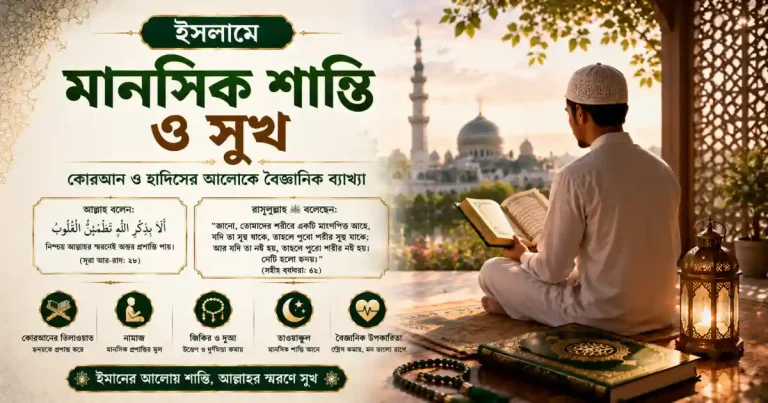 ইসলামে মানসিক শান্তি ও সুখ: কোরআন ও হাদিসের আলোকে বৈজ্ঞানিক ব্যাখ্যা