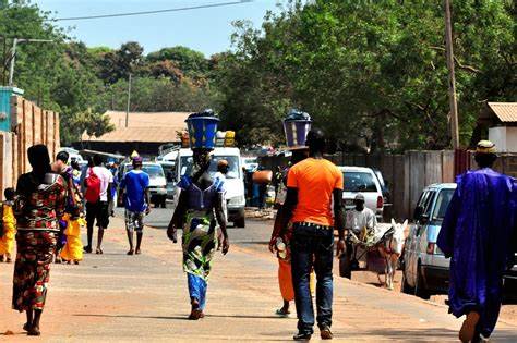 There’s people in Gambia brikama Africa