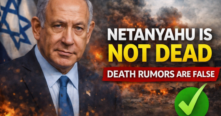 Netanyahu Is Not Dead: Israeli Leader Responds to Rumors