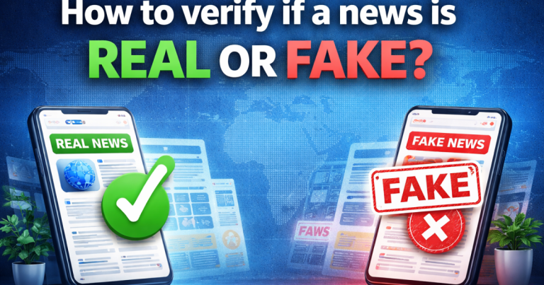 How to verify if a news is real or fake?