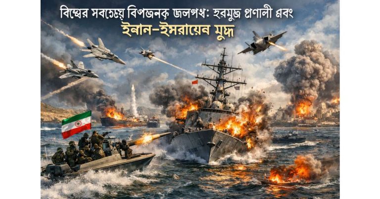বিশ্বের সবচেয়ে বিপজ্জনক জলপথ: হরমুজ প্রণালী এবং ইরান–ইসরায়েল যুদ্ধ