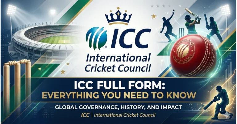 ICC Full Form: Everything You Need to Know About the Pinnacle of Cricket Governance