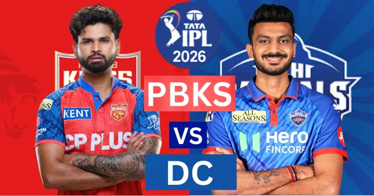PBKS vs DC IPL 2026: Playing 11, Match Information & Venue