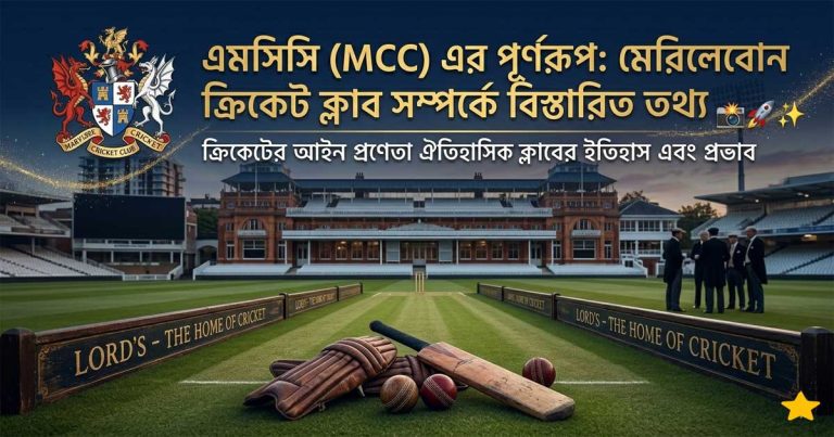 MCC Full Form: Everything You Need to Know About Marylebone Cricket Club