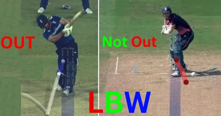 क्रिकेट के एलबीडब्ल्यू (LBW) नियम और कानून: कब LBW आउट होगा या नहीं | MCC कानून 36