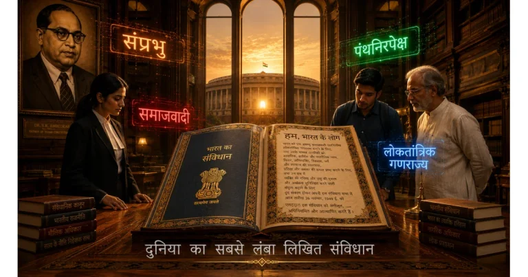 भारतीय संविधान की संपूर्ण गाइड: इतिहास, संरचना और मुख्य विशेषताएं