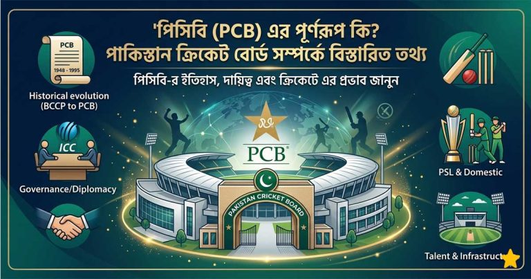 PCB Full Form: Everything You Need to Know About the Pakistan Cricket Board