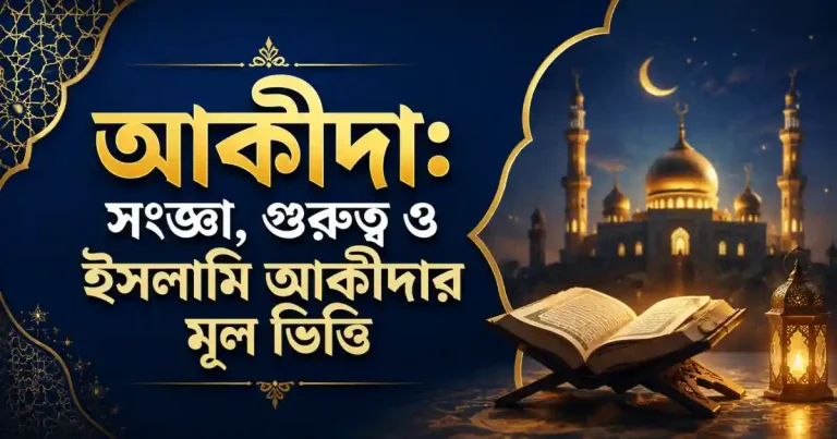আকীদা: সংজ্ঞা, গুরুত্ব ও ইসলামি আকীদার মূল ভিত্তি