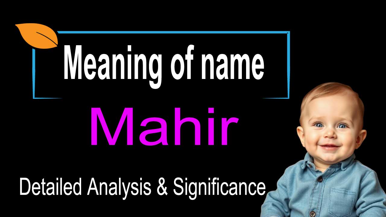 Mahir Name Meaning