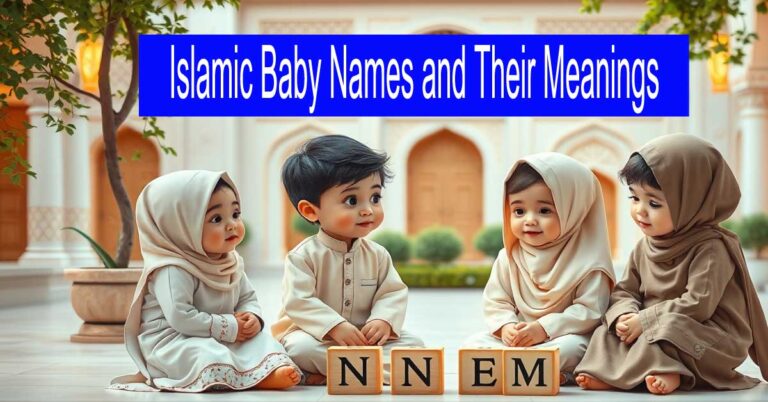 Islamic Baby Names and Their Meanings