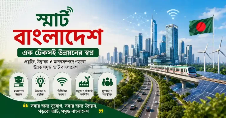 স্মার্ট বাংলাদেশ: এক টেকসই উন্নয়নের স্বপ্ন