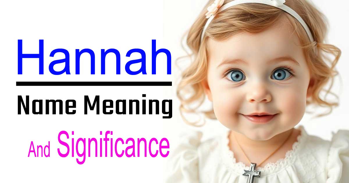 Hannah Name Meaning
