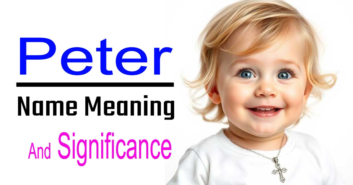 Peter Name Meaning