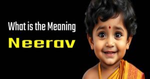 What is the Meaning of the Name Neerav?
