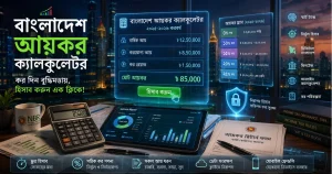 বাংলাদেশ আয়কর ক্যালকুলেটর – কর দিন বুদ্ধিমত্তায়, হিসাব করুন এক ক্লিকে!