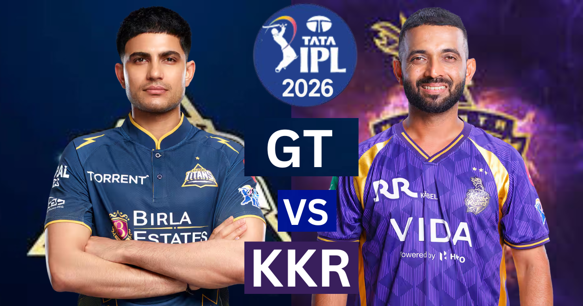 GT vs KKR IPL 2026: Playing 11, Match Information & Venue