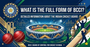 BCCI Full Form: Decoding the Powerhouse of Indian Cricket