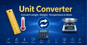 Unit Converter – Convert Length, Weight, Temperature & More