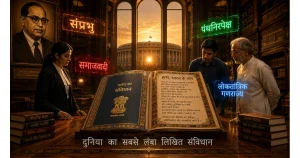 भारतीय संविधान की संपूर्ण गाइड: इतिहास, संरचना और मुख्य विशेषताएं