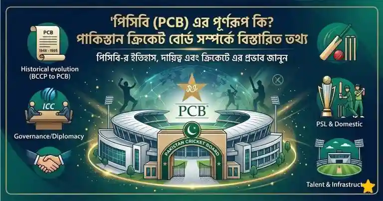 PCB Full Form: Everything You Need to Know About the Pakistan Cricket Board