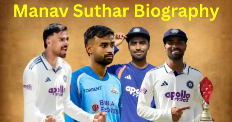 Manav Suthar Biography: Age, Career, Personal Details, IPL & Test Debut Statistics