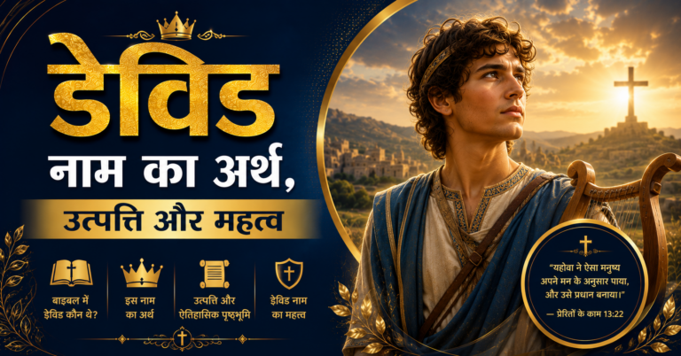 डेविड नाम का अर्थ, उत्पत्ति और महत्व